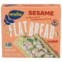 Wasa Sesame and Sea Salt Flatbread Thins, 6.7 Ounce -- 10 per case