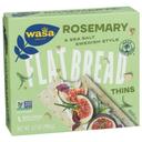 Wasa Rosemary and Sea Salt Flatbread Thins, 6.7 Ounce -- 10 per case