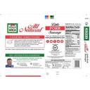 Jones Dairy Farm All Natural Uncooked Natural Casing Little Link Pork Sausage, 12 Ounce - 16 per case