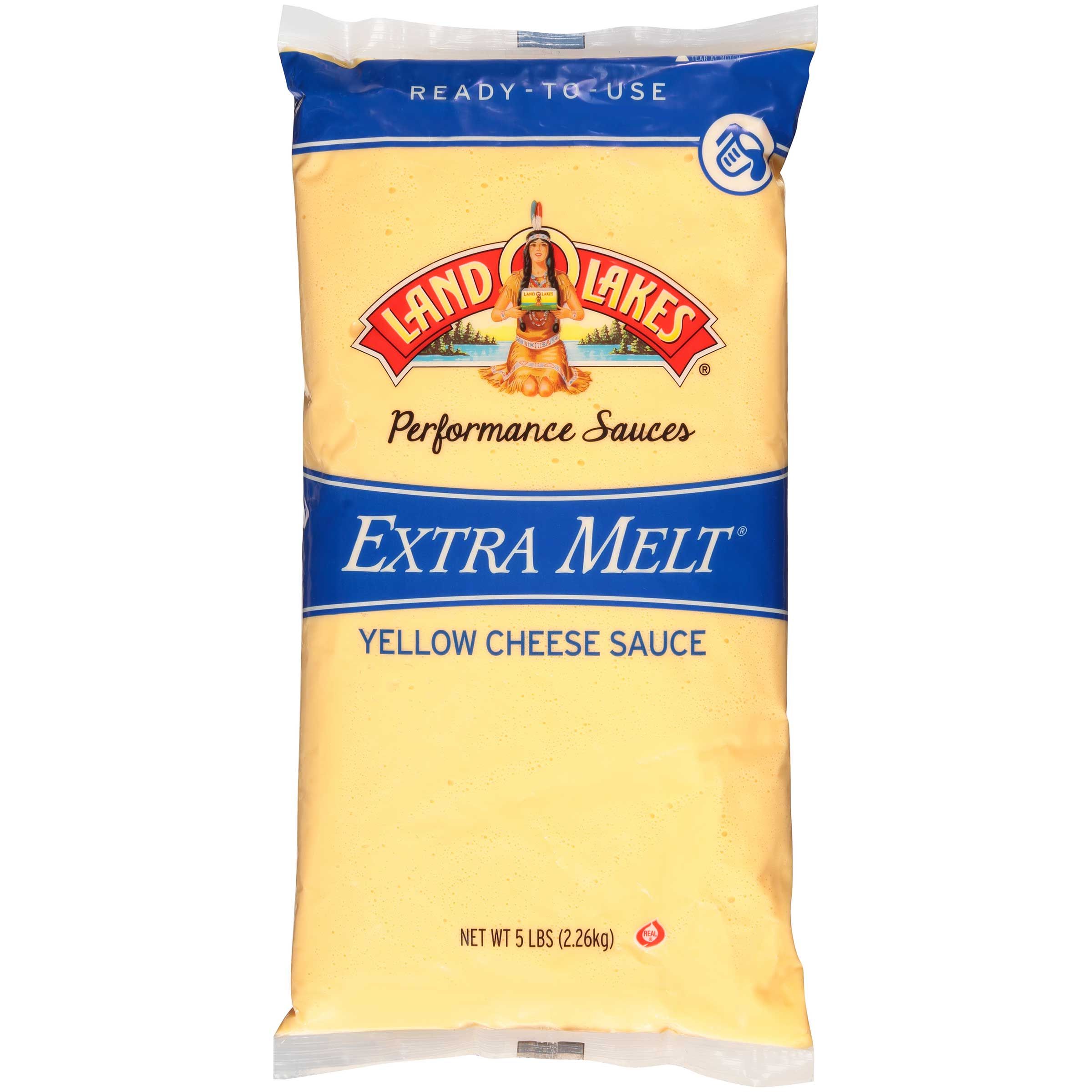 Land O Lakes Extra Melt Yellow Cheese Sauce, 5 Pound -- 1 Each