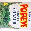 Allens Popeyes Low Sodium Chopped Spinach, 99 Ounce -- 6 per case