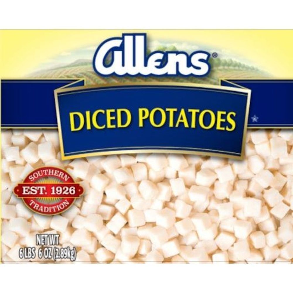 Allens White Diced Potatoes, 105 Ounce -- 6 Per Case