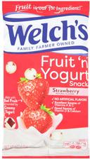 Welchs Strawberry Flavor Fruit N Yogurt Snacks, 4 Ounce -- 12 per case