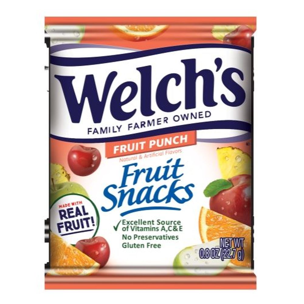 Welchs Berries N Cherries and Fruit Punch Fruit Snacks, 132 count
