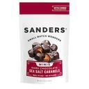 Sanders Dark Chocolate Sea Salt Caramel Mini Bites - Shipper, 36 count