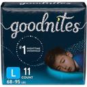 Goodnites Size 5 Boys Youth Pant - Jumbo Pack, 11 count -- 4 per case