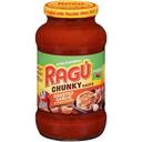 Ragu Chunky Roasted Garlic Pasta Sauce, 24 Ounce -- 12 per case