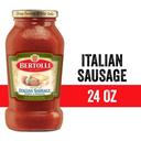 Bertolli Italian Sausage Sauce, 24 Ounce -- 6 per case
