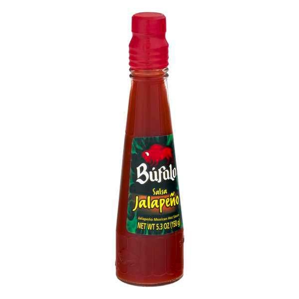 Bufalo Salsa Jalapeno Hot Sauce, 5.3 Ounce -- 24 per case
