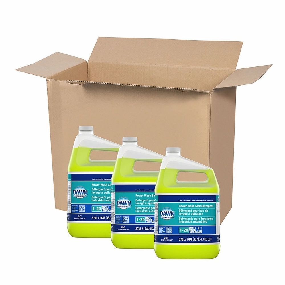 Dawn Professional Closed Loop 1-20 Power Wash Sink Detergent Concentrate, 1 Gallon -- 3 Per Case