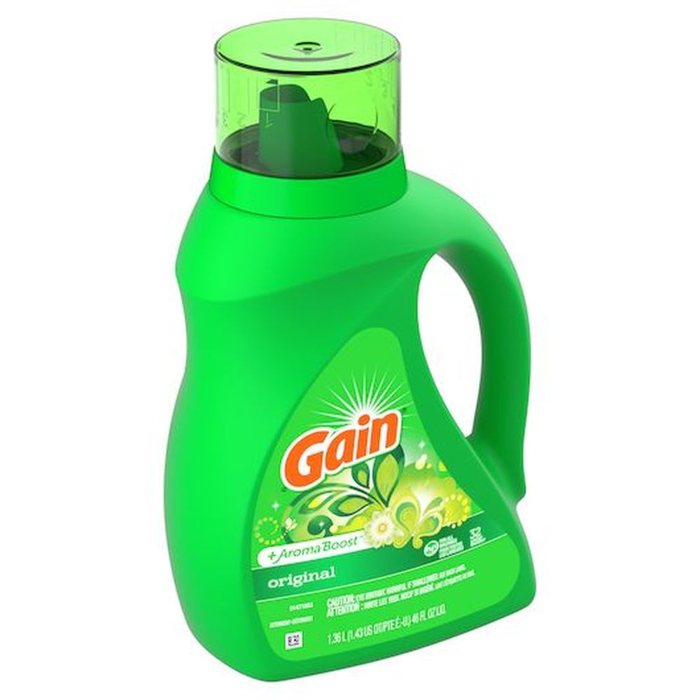 Gain High Suds Outdoor Fresh Liquid Detergent, 1.36 Liter -- 6 Per Case