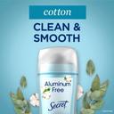 Secret Cotton Aluminum Free Deodorant, 2.4 Ounce -- 12 per case