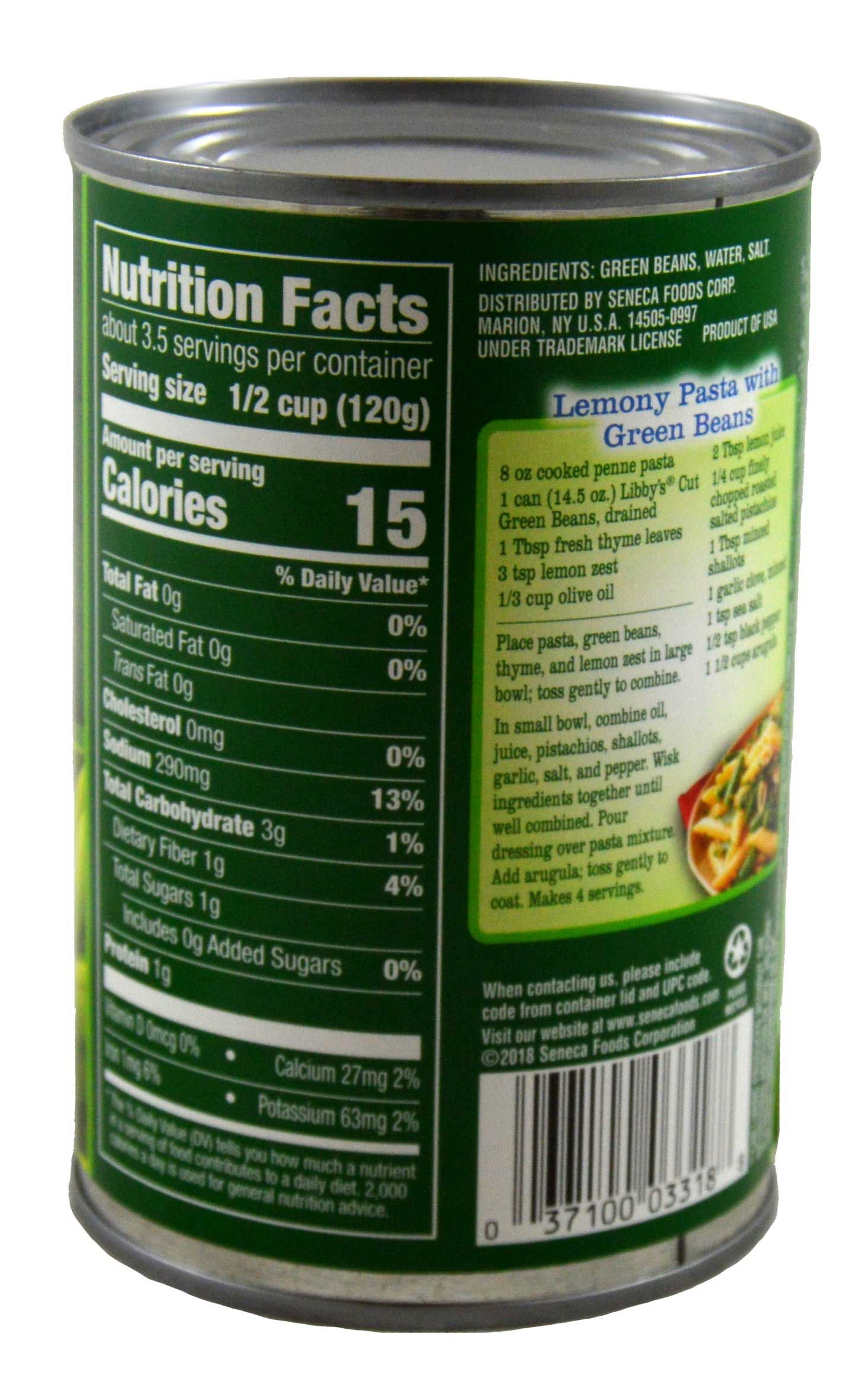 Libby's Cut Green Beans, 15.5 Ounce -- 24 Per Case
