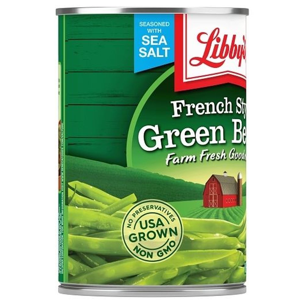 Libbys French Style Green Beans with Sea Salt, 14.5 Ounce -- 24 per case