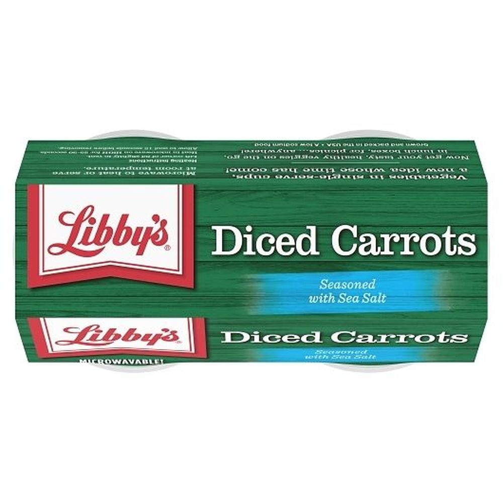 Libbys Diced Carrots, 4 Ounce -- 6 per case