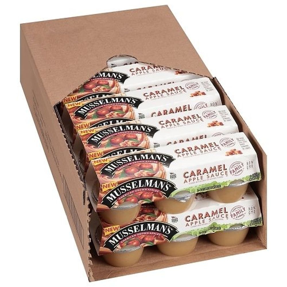 Musselmans Caramel Apple Sauce, 24 Ounce -- 12 per case