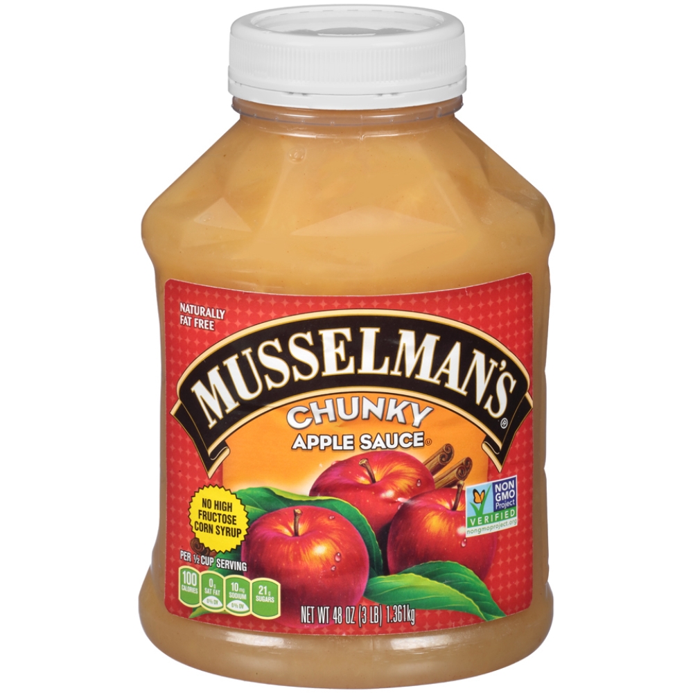 Musselmans Chunky Apple Sauce, 48 Ounce -- 8 per case