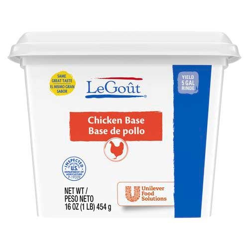 LeGout Chicken Stock Base, 1 pound -- 12 per case