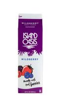 Island Oasis Wildberry Beverage Mix, 32 Fluid Ounce -- 12 per case.
