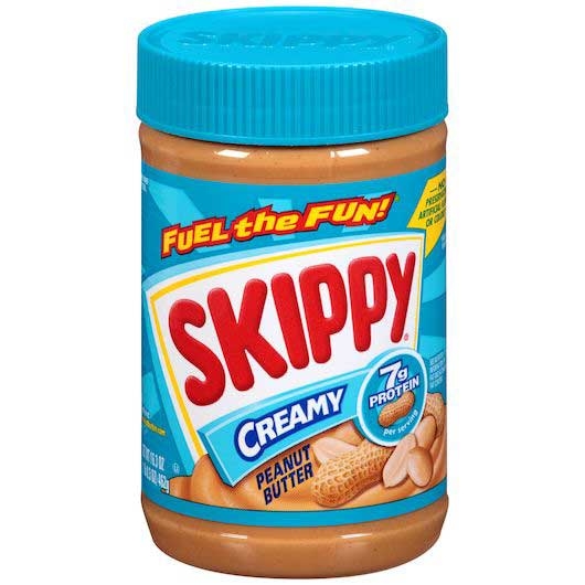 Skippy Creamy Peanut Butter, 16.3 Ounce -- 12 per case