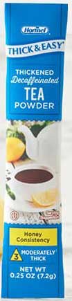 Thick & Easy Honey Instant Thickened Tea Mix, 7.2 Gram -- 72 Per Case