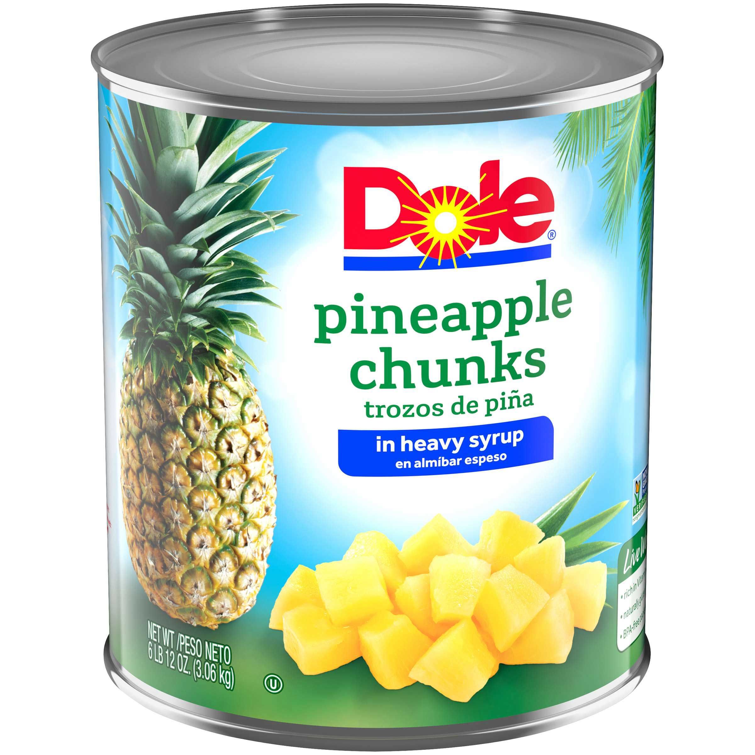 Dole Pineapple Fancy Chunks In Heavy Syrup, 106 Ounce -- 6 Per Case