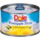 Dole Sliced Pineapple in Juice, 8 Ounce -- 12 per case.