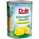 Dole Pineapple Chunks in Juice, 20 Ounce -- 12 per case.