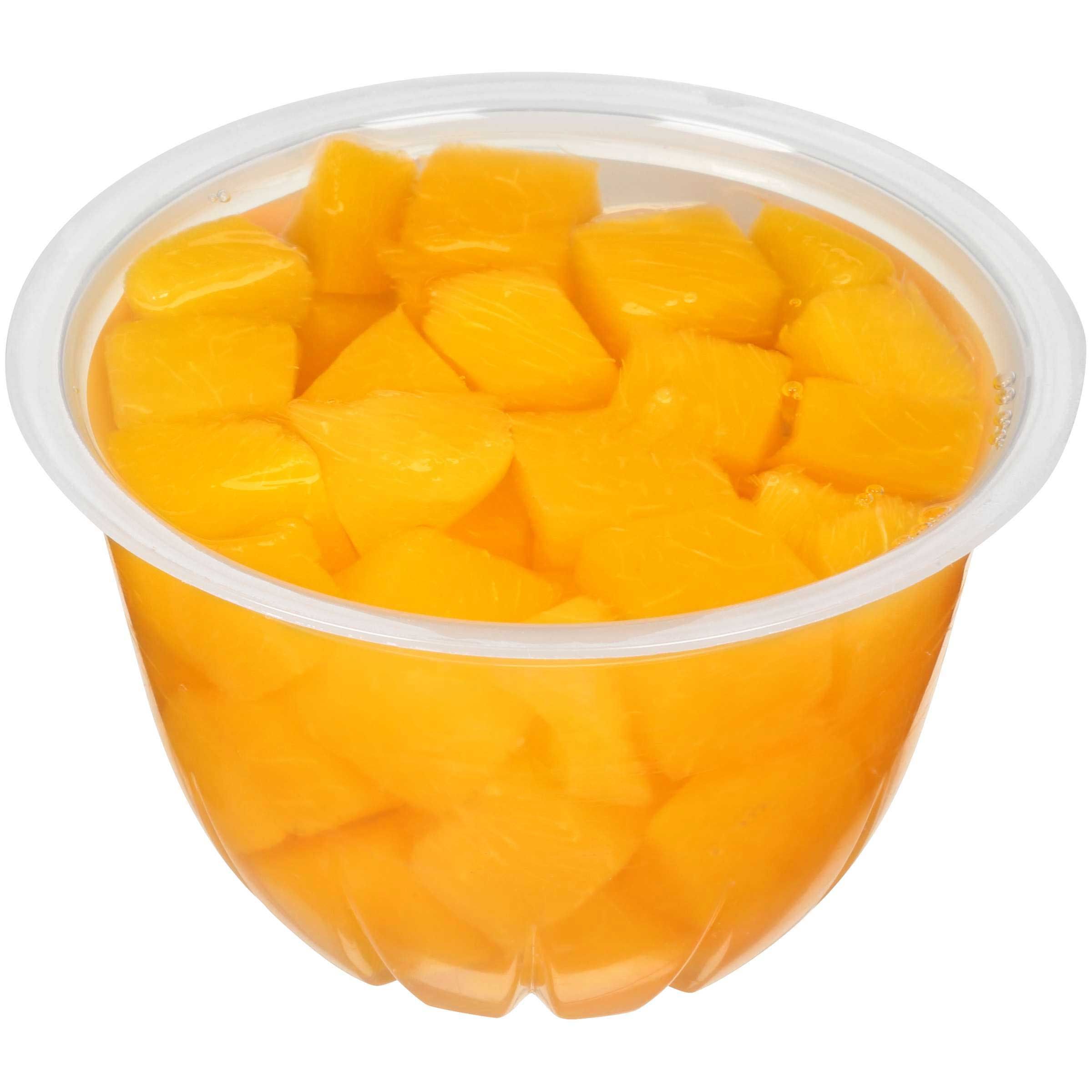 Dole Diced Peaches In Juice, 4 Ounce -- 36 Per Case