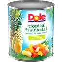 Dole Tropical Fruit Salad In Light Syrup, 100 Ounce