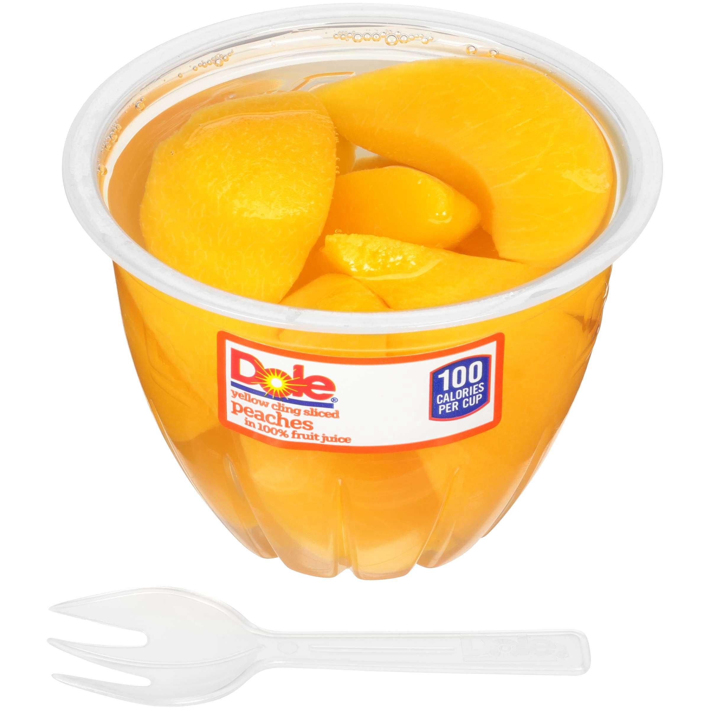 Dole Peach Sliced In Light Syrup, 7 Ounce -- 12 Case