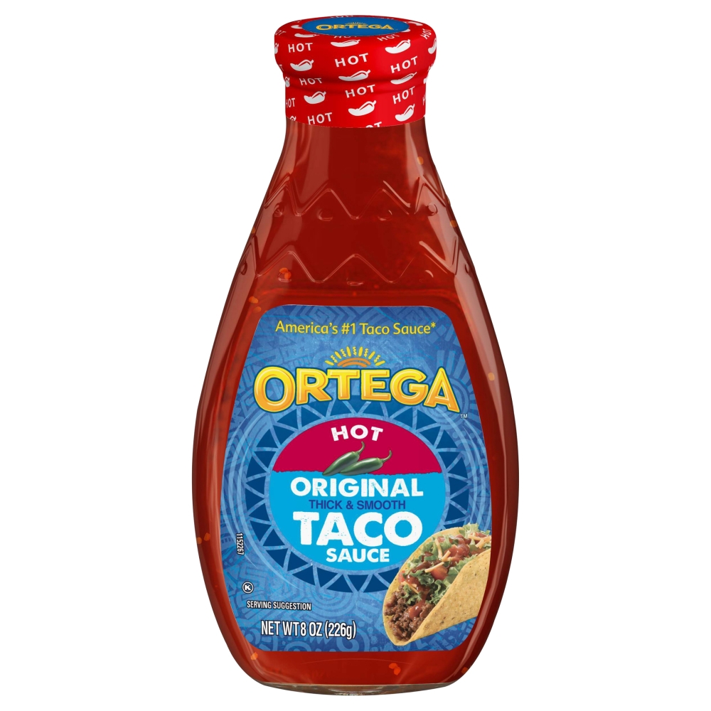 Ortega Taco Hot Sauce,8 Ounce -- 12 Case