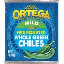 Ortega Whole Green Chiles, 7 ounce -- 24 per case