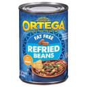 Ortega Fat Free Refried Beans - 16 oz. can, 12 cans per case