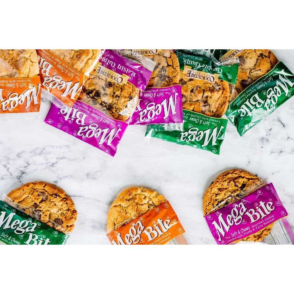 Cookietree Megabite Individually Wrapped Gourmet Milk Chocolate Chunk Cookie, 3.5 Ounce -- 56 Per Case