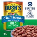 Bushs Best Red Chili Beans in Mild Chili Sauce, 16 Ounce -- 12 per case