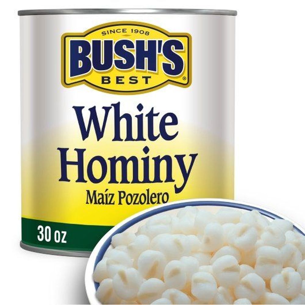 Bushs Best White Hominy, 30 Ounce -- 12 per case