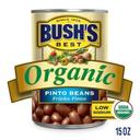 Bushs Best Organic Pinto Beans, 15 Ounce -- 12 per case