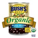 Bushs Best Organic Black Beans, 15 Ounce -- 12 per case
