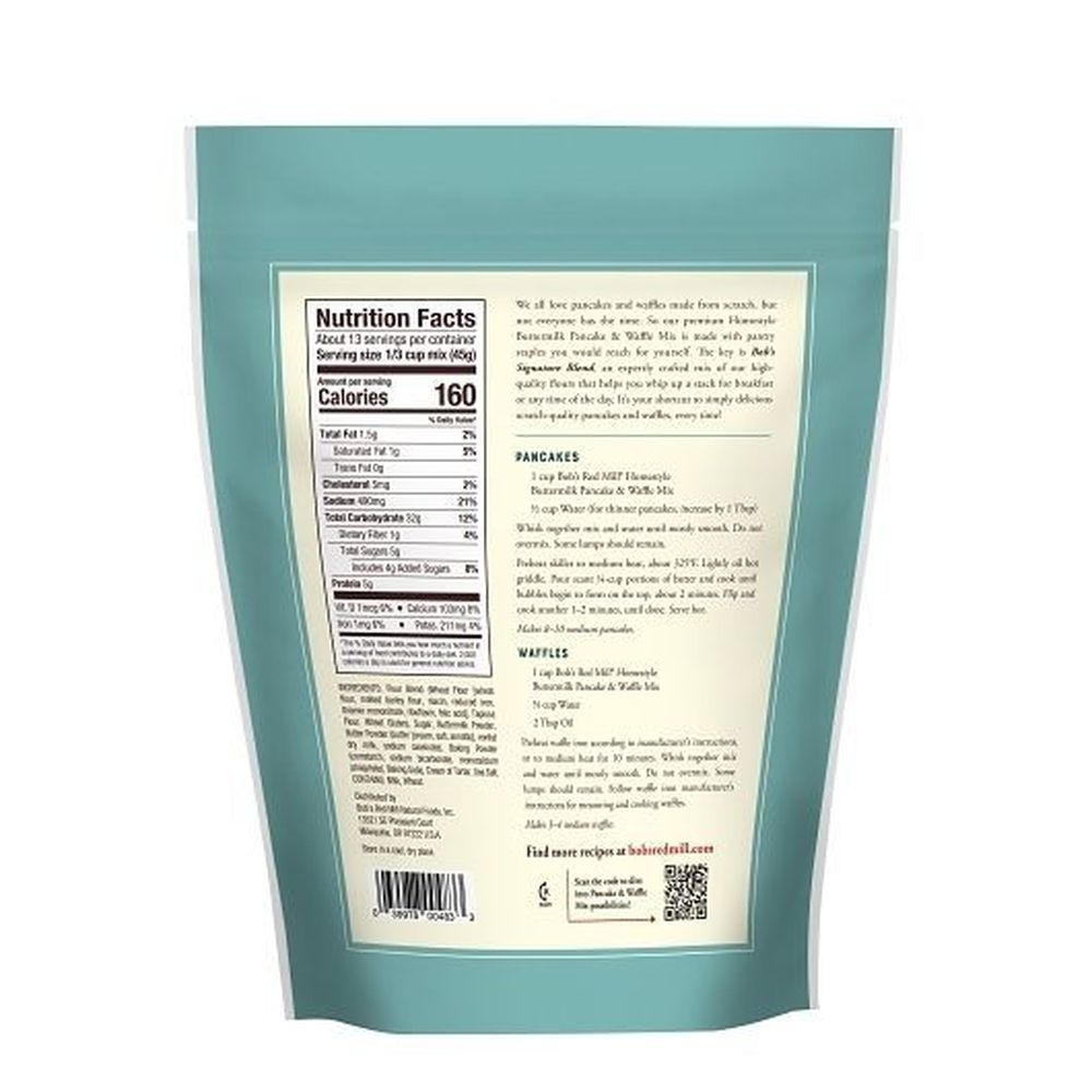 Bob's Red Mill Buttermilk Pancake And Waffle Mix -- 4 Per Case
