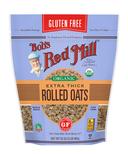 Bobs Red Mill Gluten Free Organic Thick Rolled Oats, 32 Ounce -- 4 per case.