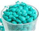 M and Ms Aqua Green Milk Chocolate Candy, 10 Pound