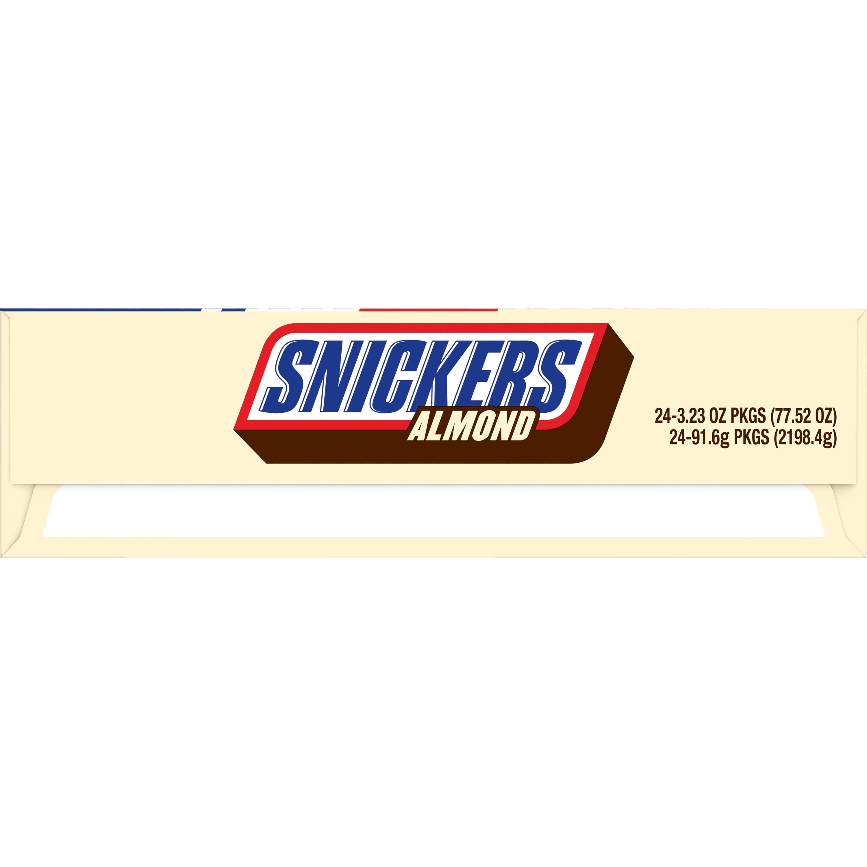 Snickers Almond Two Piece King Size Candy Bar -- 144 per case.