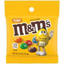 M and Ms Peanut Chocolate Candy, 2.55 Ounce Peg Pack -- 12 per case