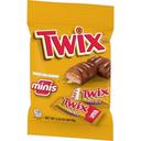 Twix Mini Caramel Milk Chocolate Cookie Bar - Peg Pack, 2.43 Ounce -- 10 per case