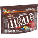 M and Ms Milk Chocolate Candies, 10 Ounce Stand Up Pouch -- 12 per case