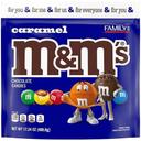 M and Ms Caramel Chocolate Candy, 17.24 Ounce Stand Up Pouch -- 8 per case