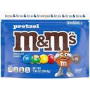 M and Ms Sharing Size Pretzel Chocolate Candy, 7.4 Ounce Stand Up Pouch -- 8 per case