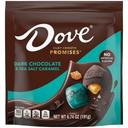 Dove Promises Salted Caramel Dark Chocolate - Stand Up Pouch, 6.74 Ounce -- 8 per case