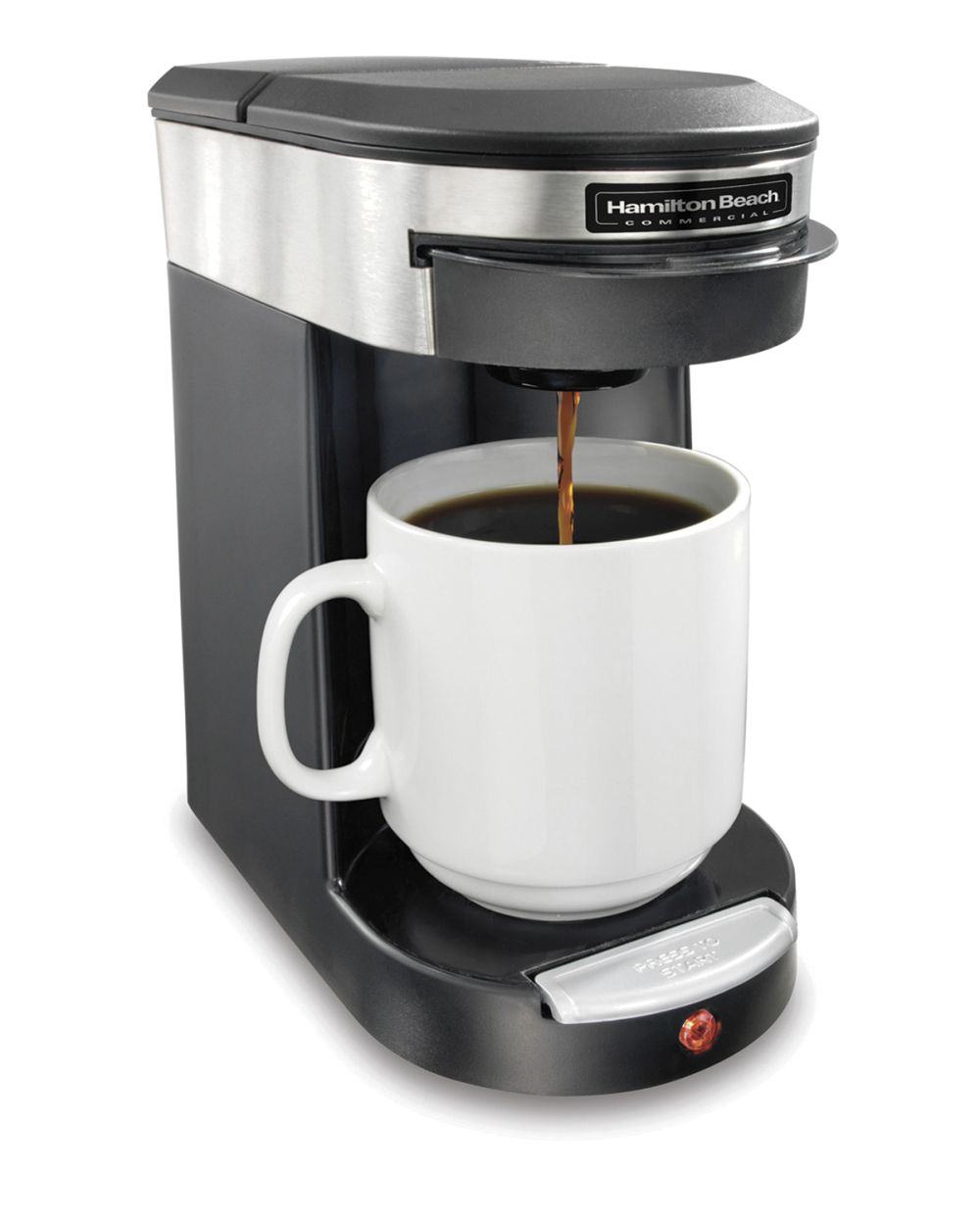 Hamilton Beach Deluxe 1 Cup Coffeemaker -- 6 Per Case